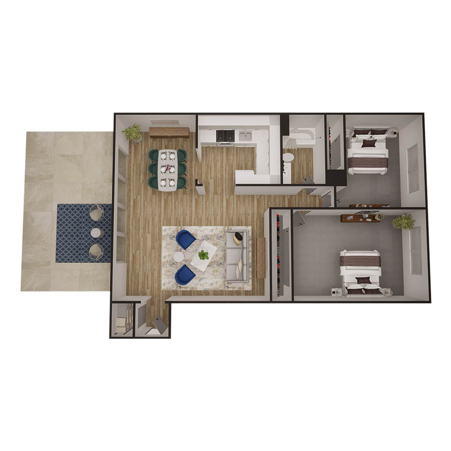 The Granada floor plan