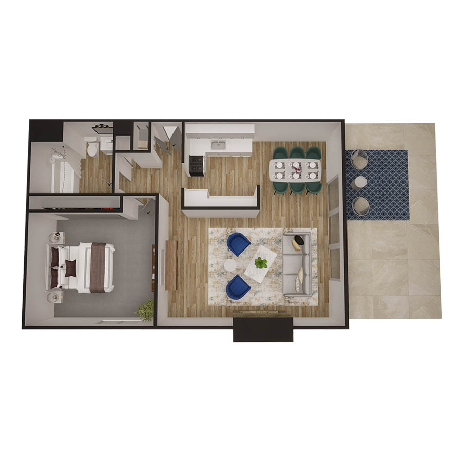 The Catalina floor plan