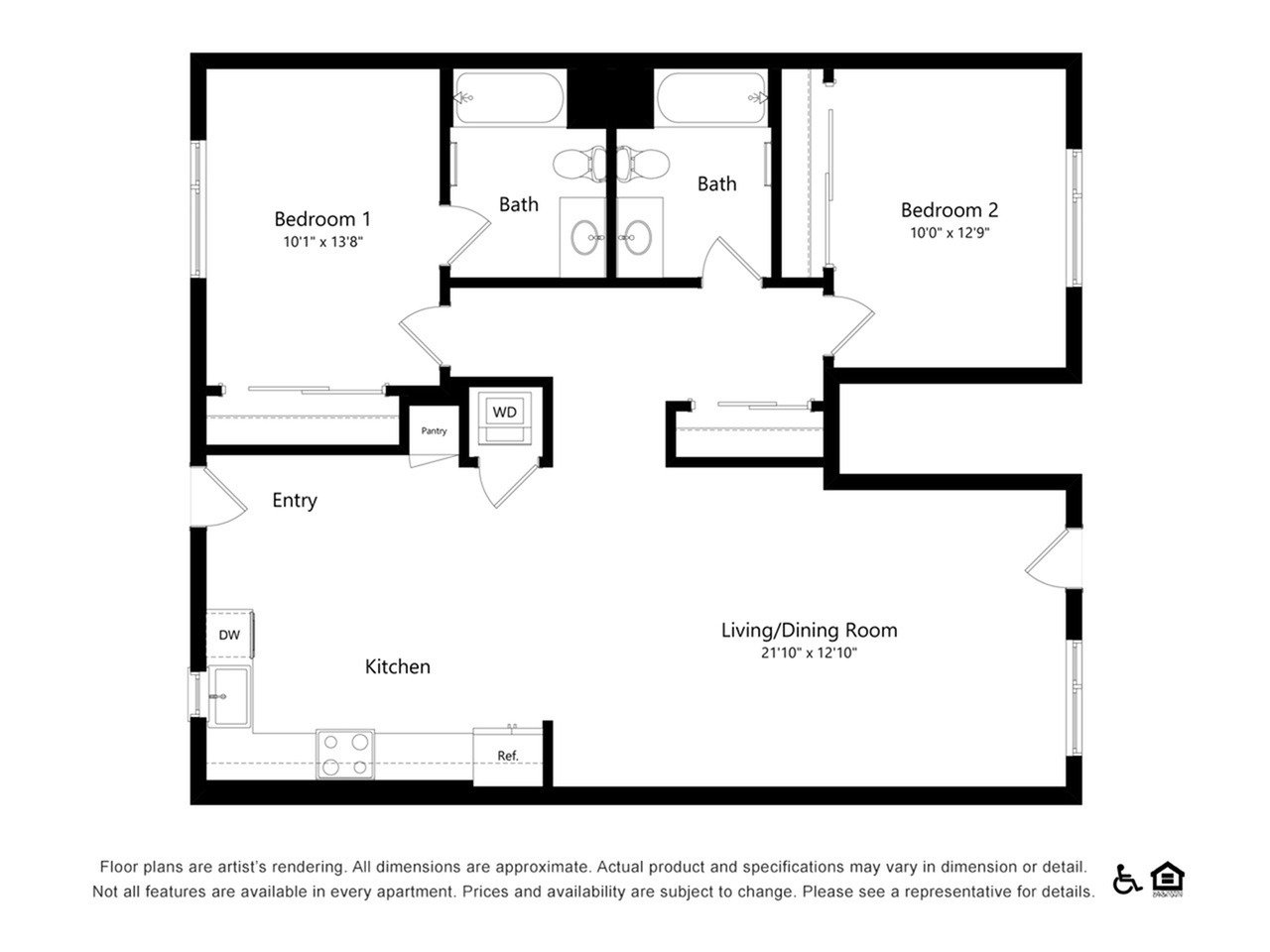 CH2-B1 floor plan