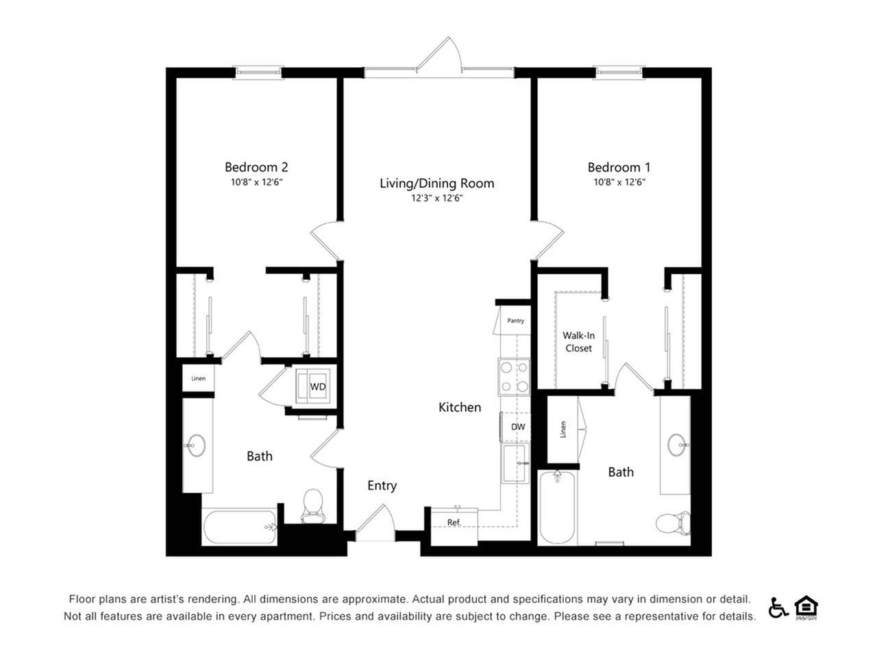SF2-B1 floor plan