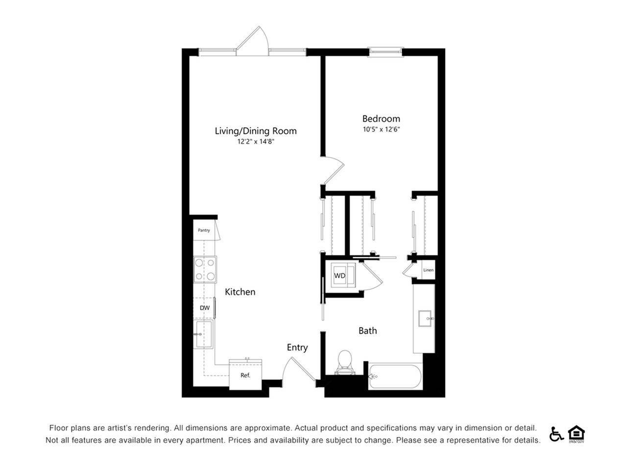 SF1-A1 floor plan