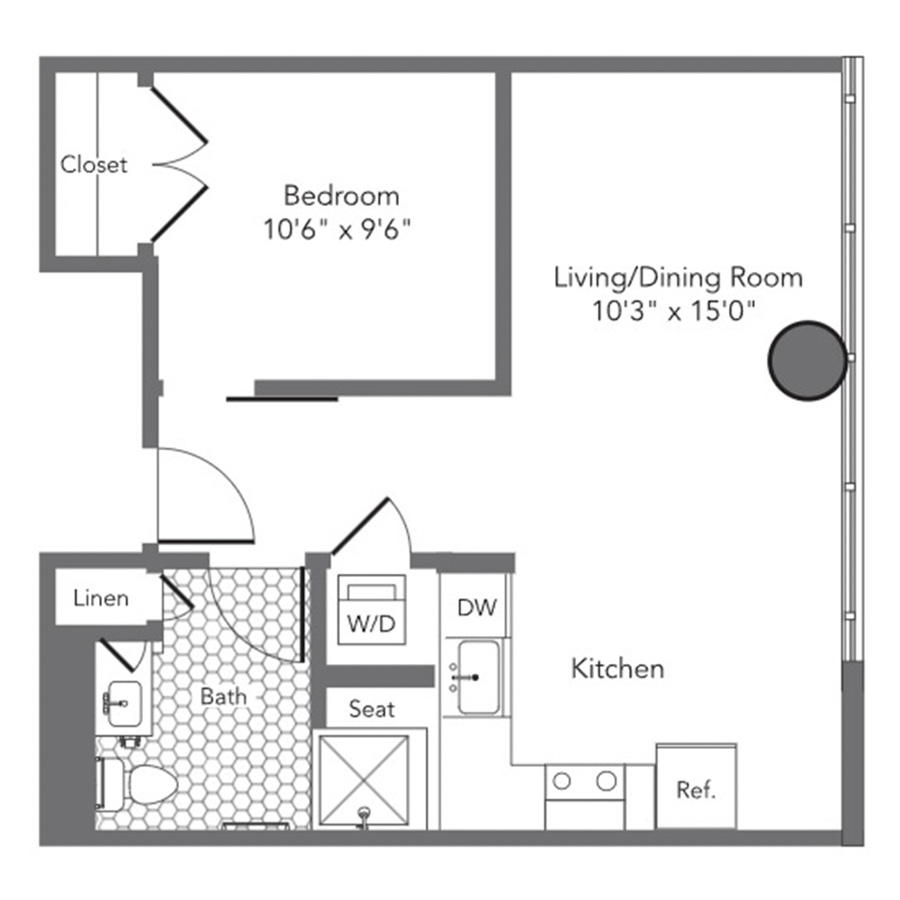 1A floor plan