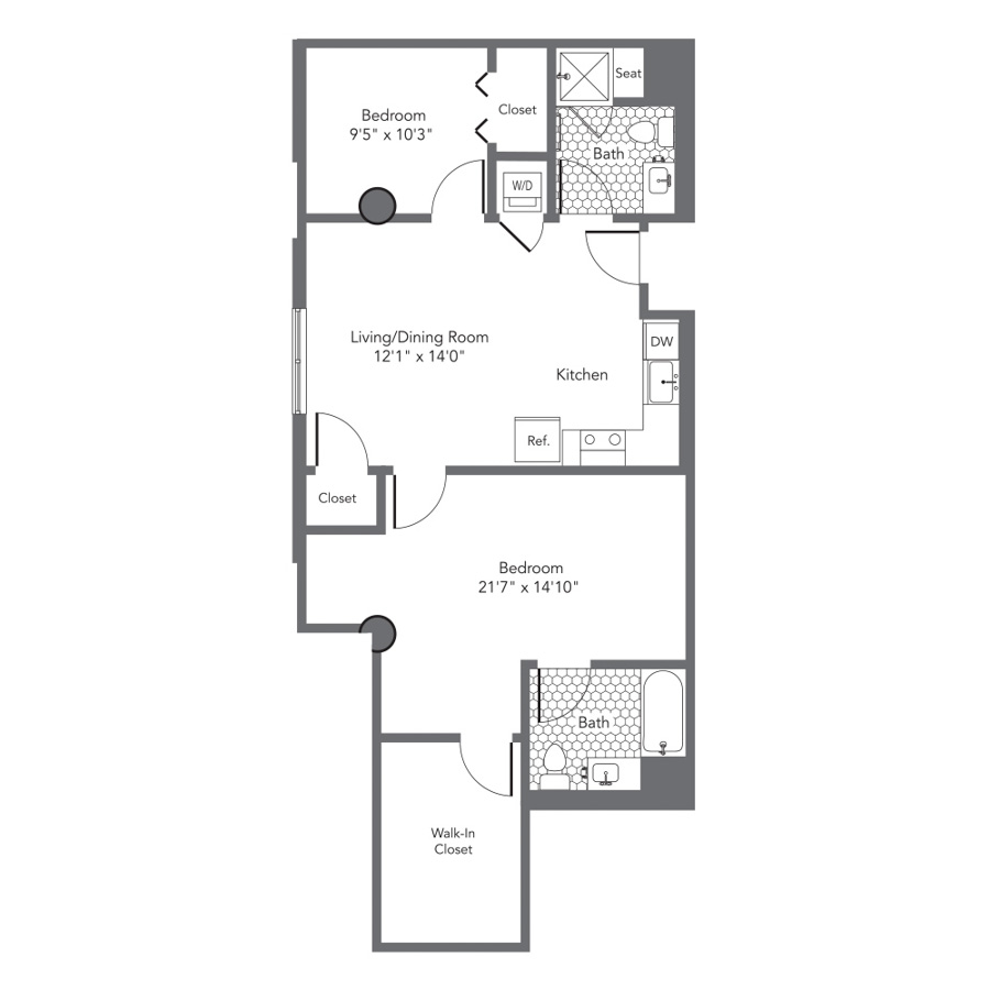 2U floor plan