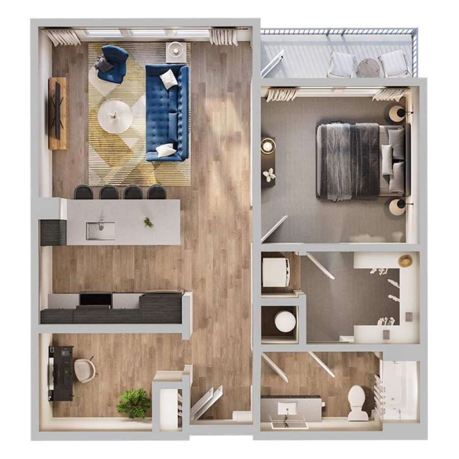 A3D/A3DA floor plan