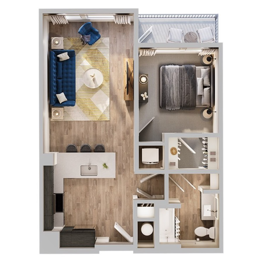 A1 floor plan