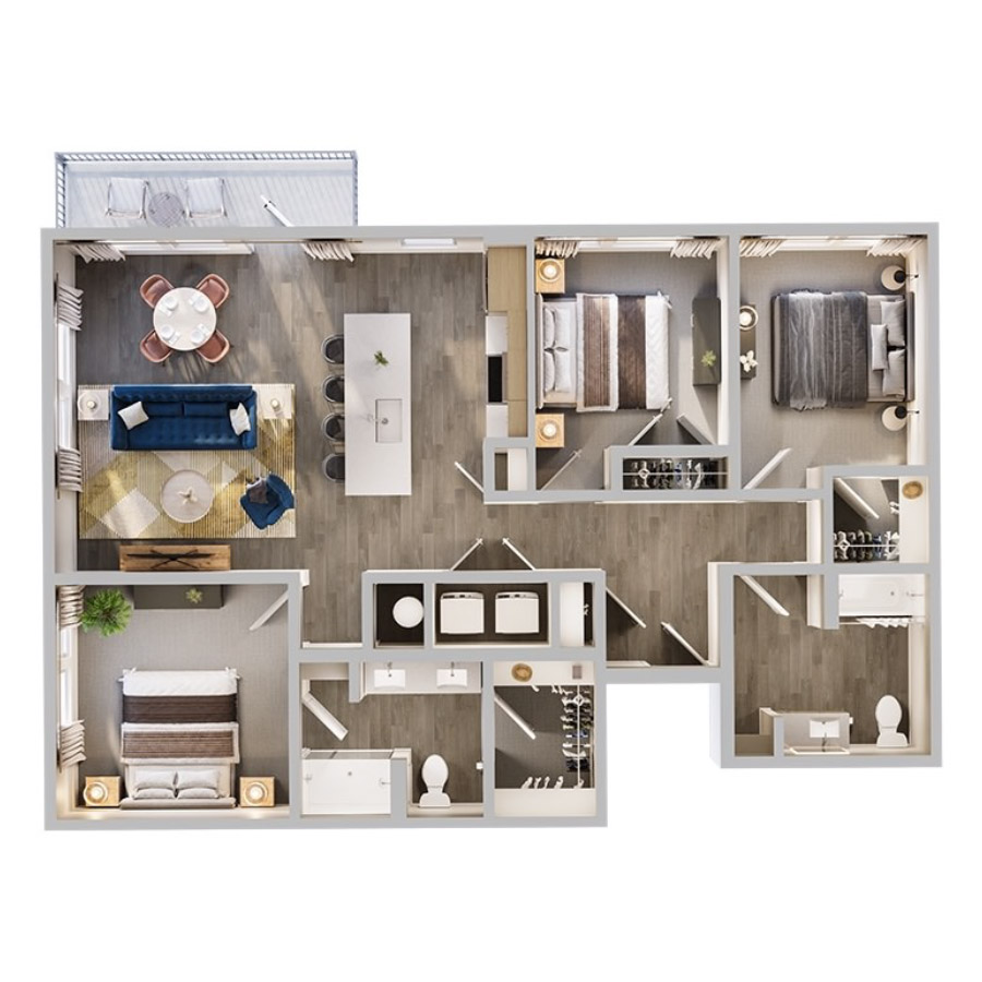 C1 floor plan