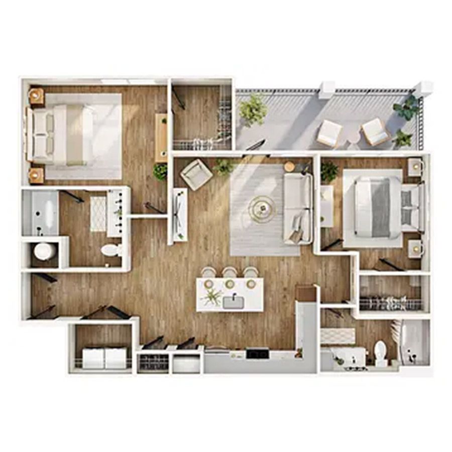 The Calhoun floor plan