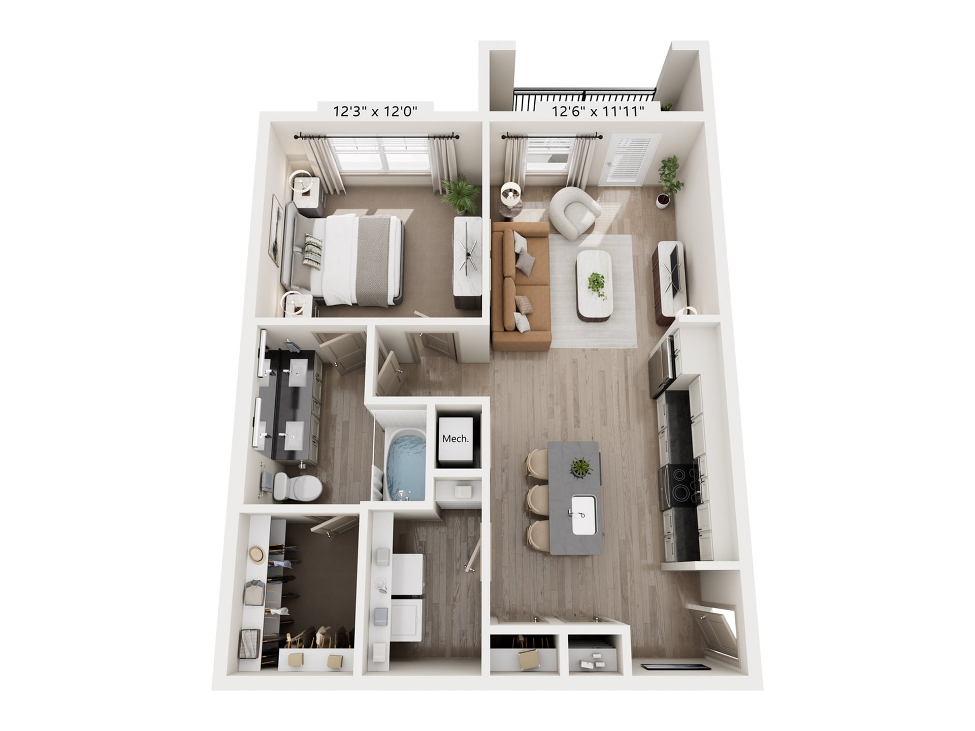 A2A floor plan