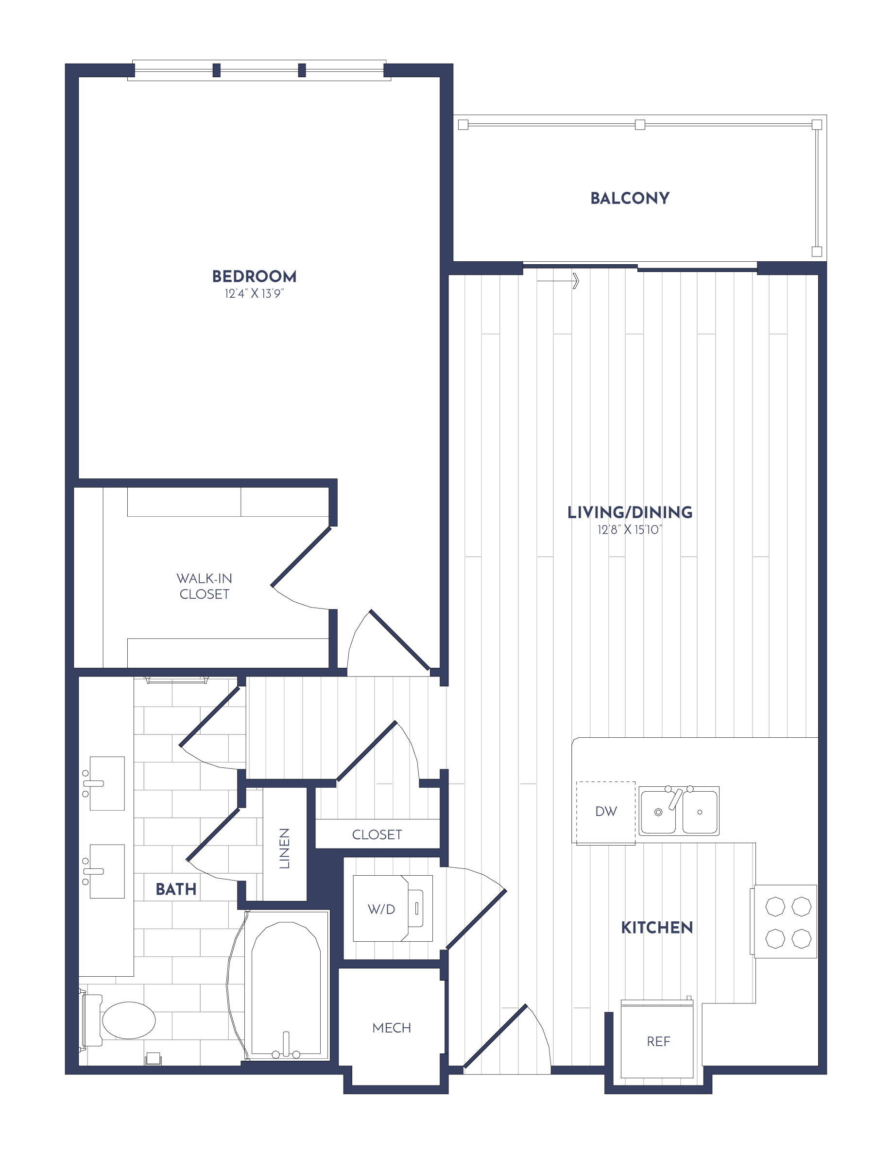 A1- Alt 1 floor plan