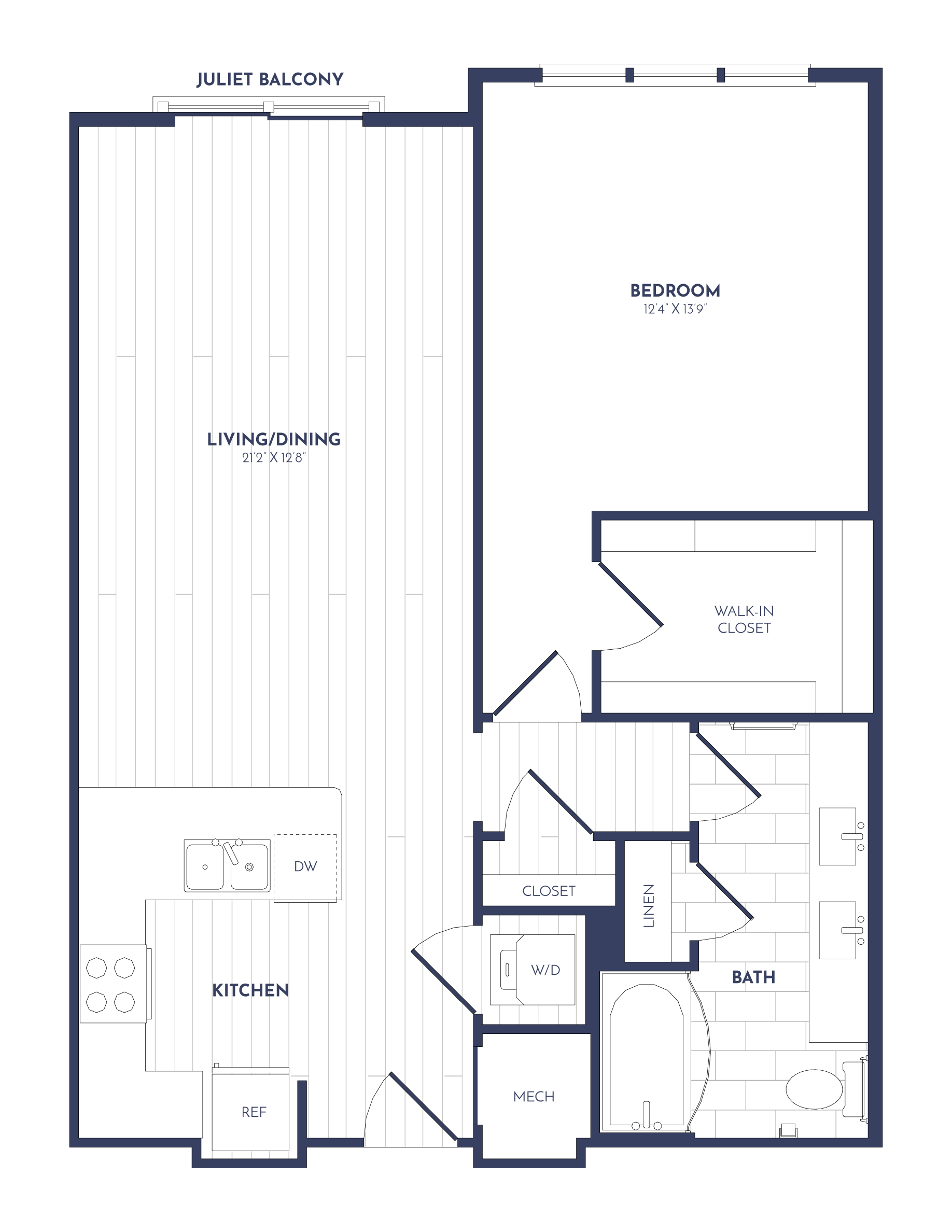 A1 floor plan
