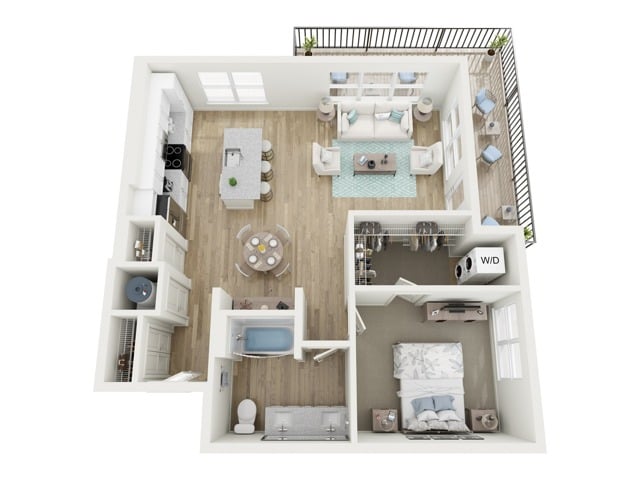 A2 floor plan
