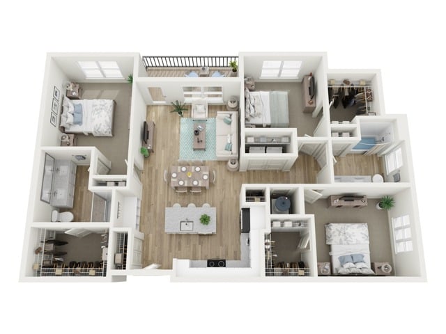 C1 floor plan