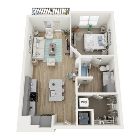 A1 floor plan