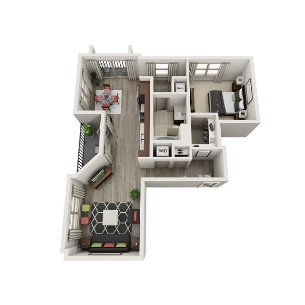 East Village floor plan