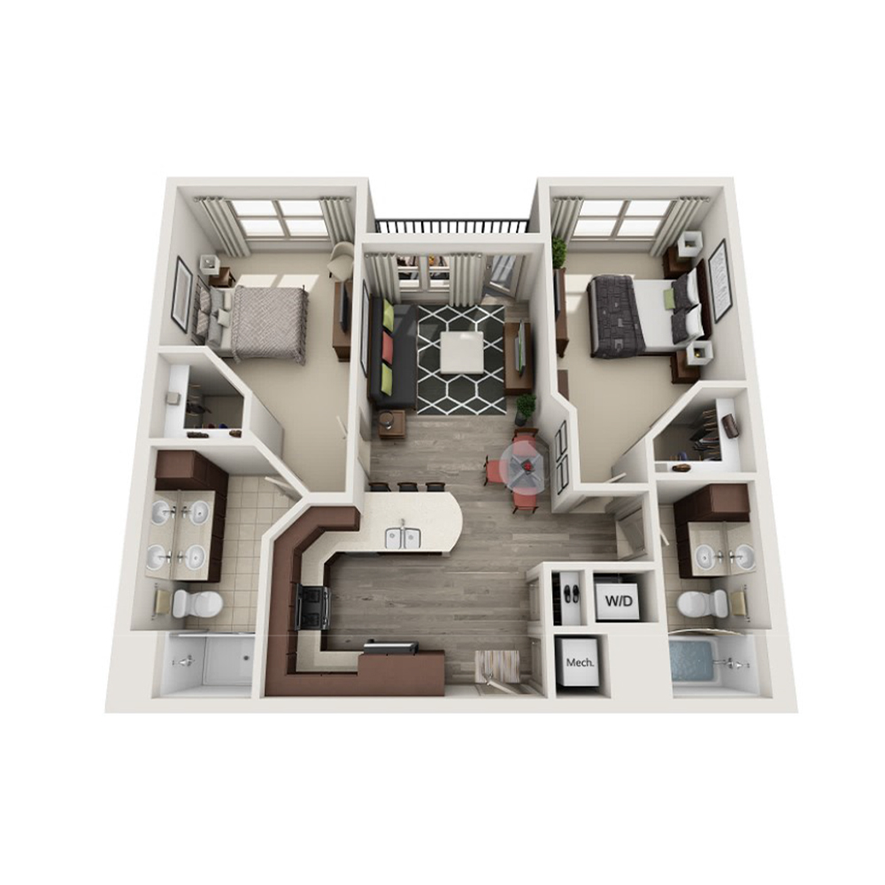 Tudor floor plan