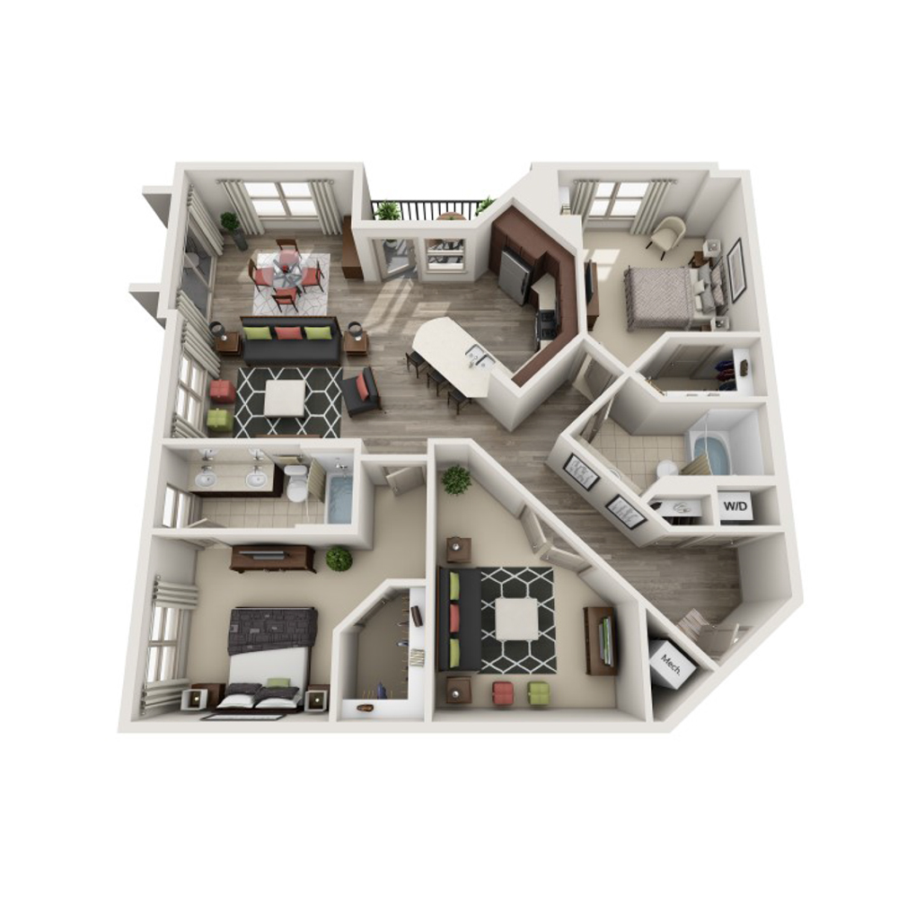Time Square floor plan