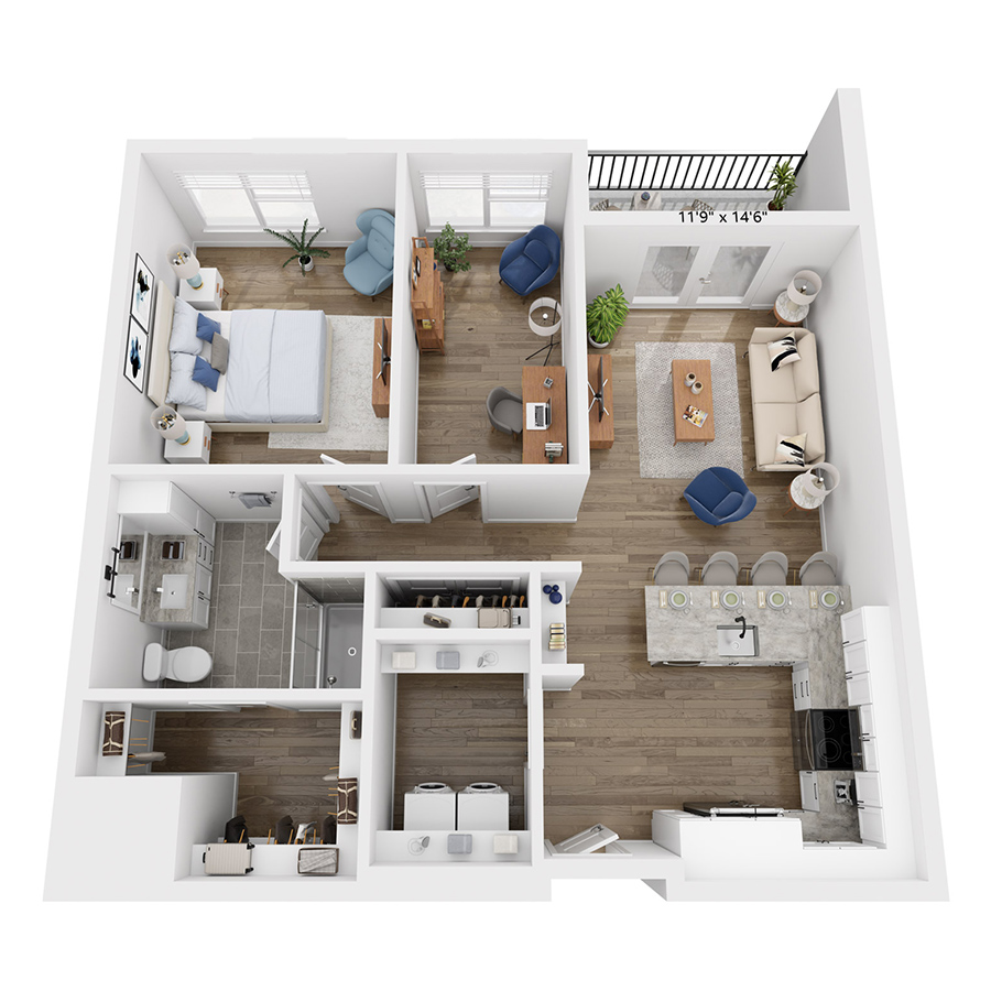 A2D floor plan