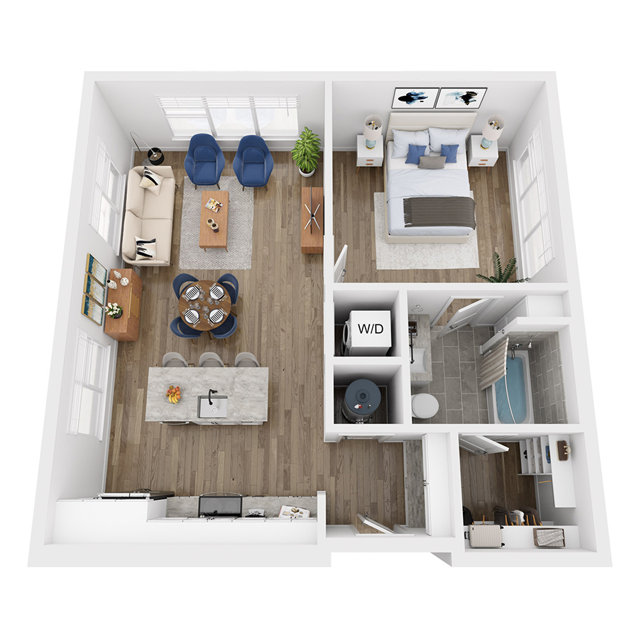 A4 floor plan