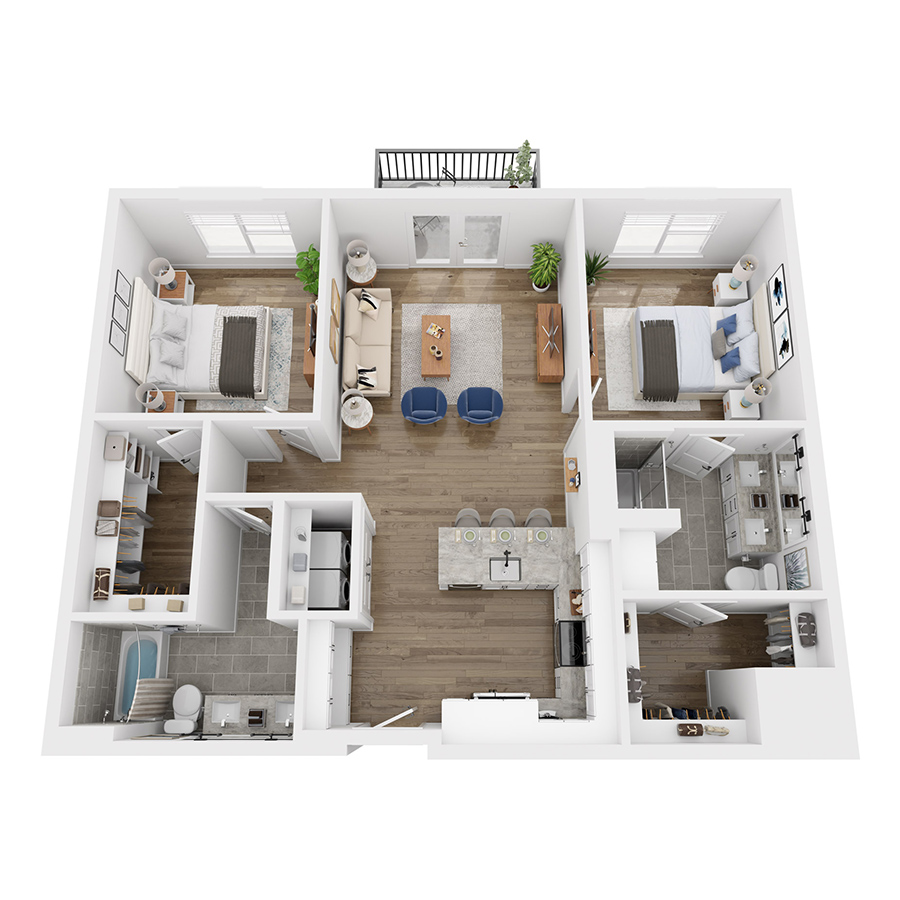 B4 floor plan