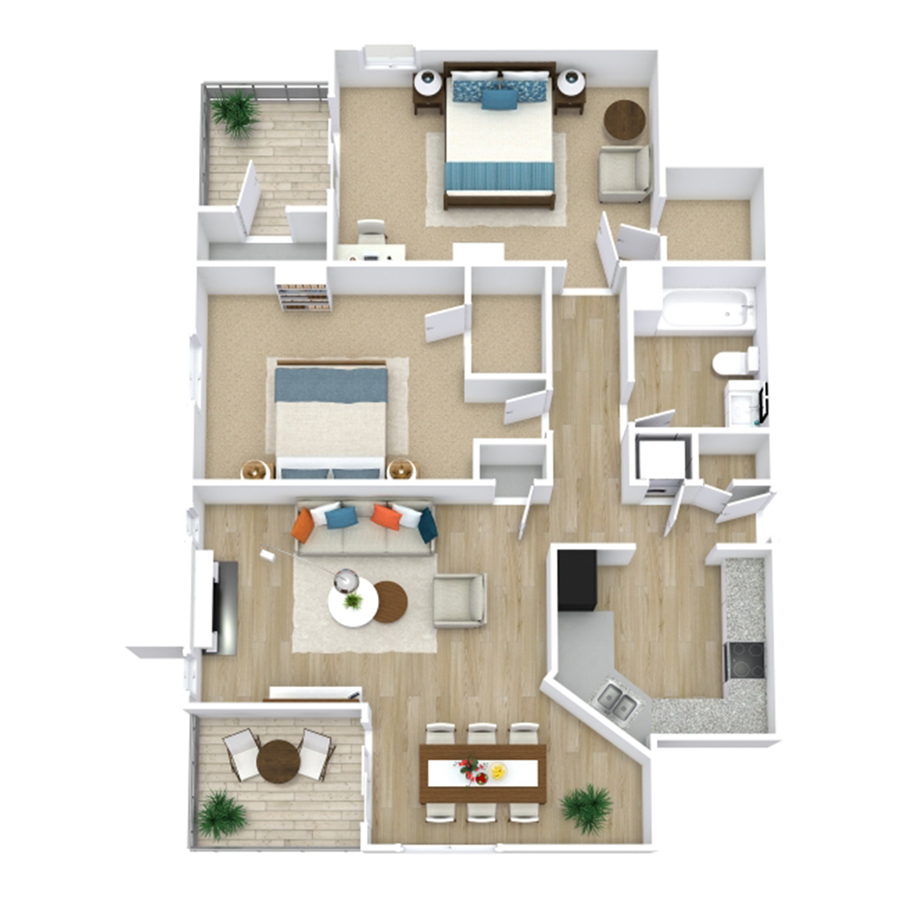 Bismarck floor plan