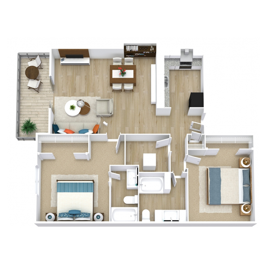 Foxtail floor plan
