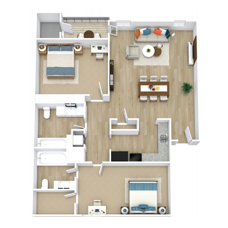 Areca floor plan