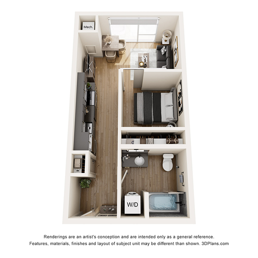 A1 floor plan