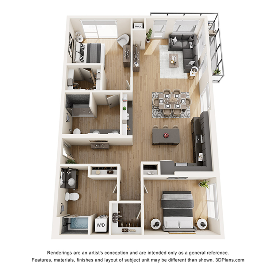 C3 PH floor plan
