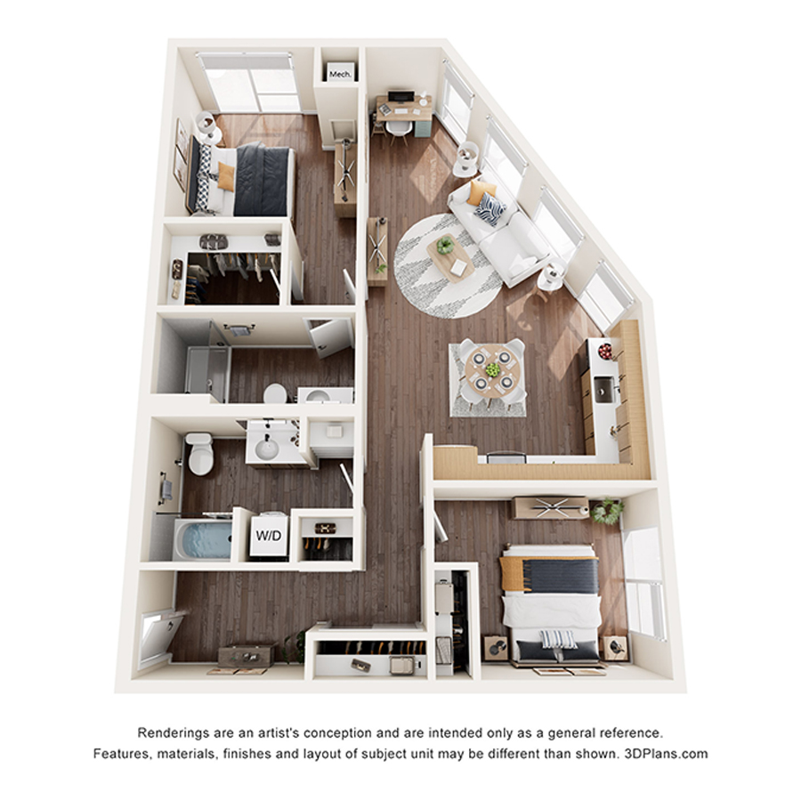 C2 MFTE floor plan
