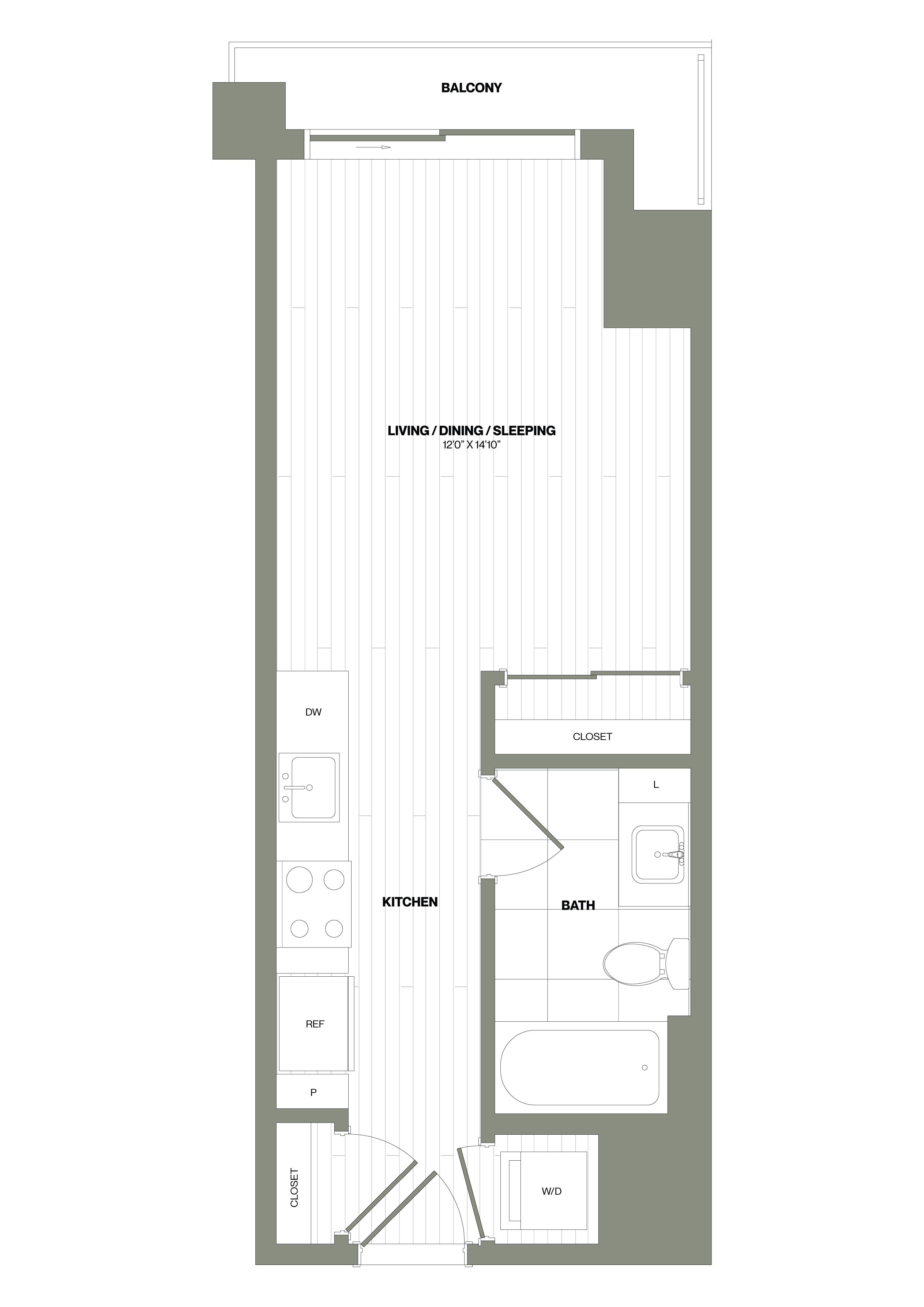 Studio-S3 WDU floor plan