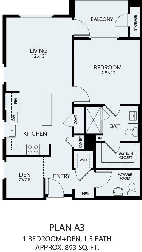 A3 floor plan