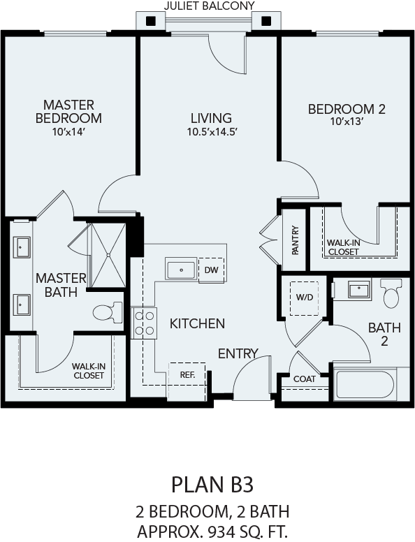 B3G floor plan
