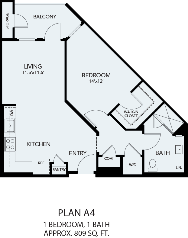 A4 floor plan