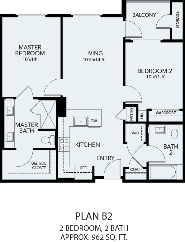 B2 floor plan