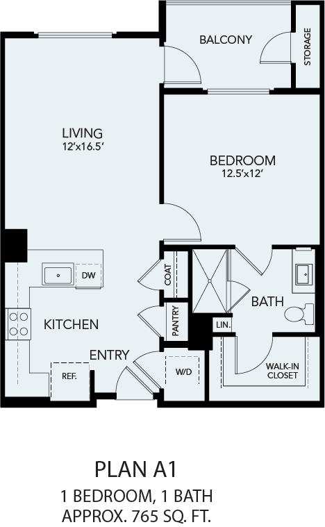 A1 floor plan