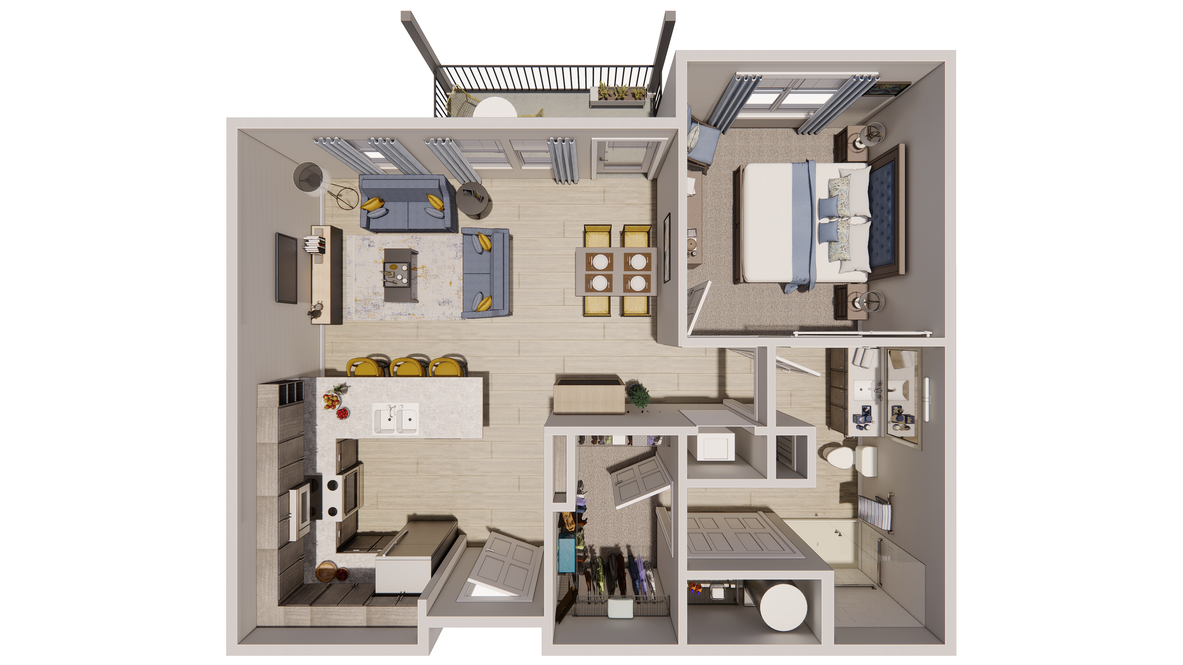 Hickory floor plan