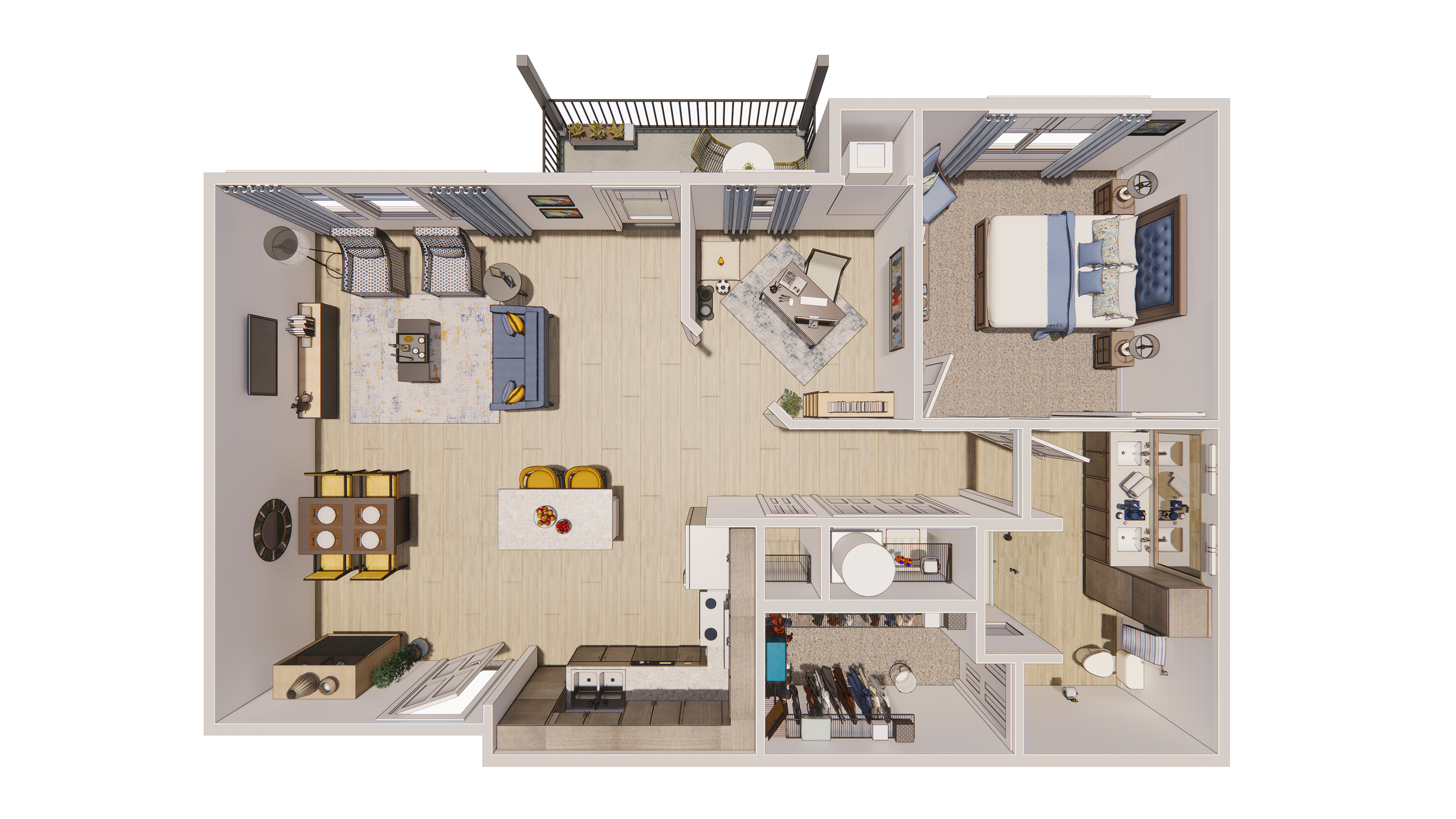 Maple floor plan