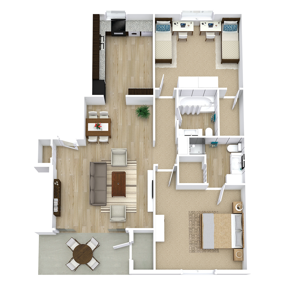 The Gateway floor plan