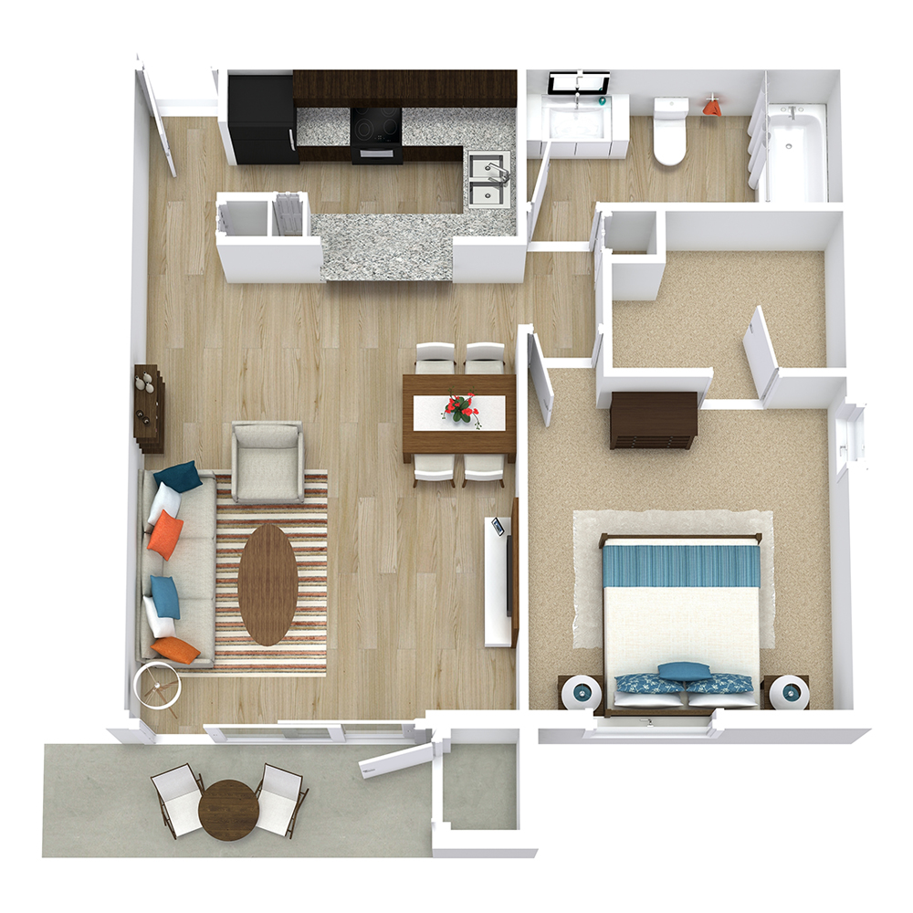 The Atlantic floor plan