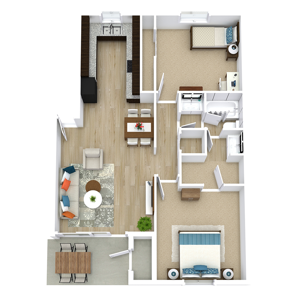 The Belvedere floor plan
