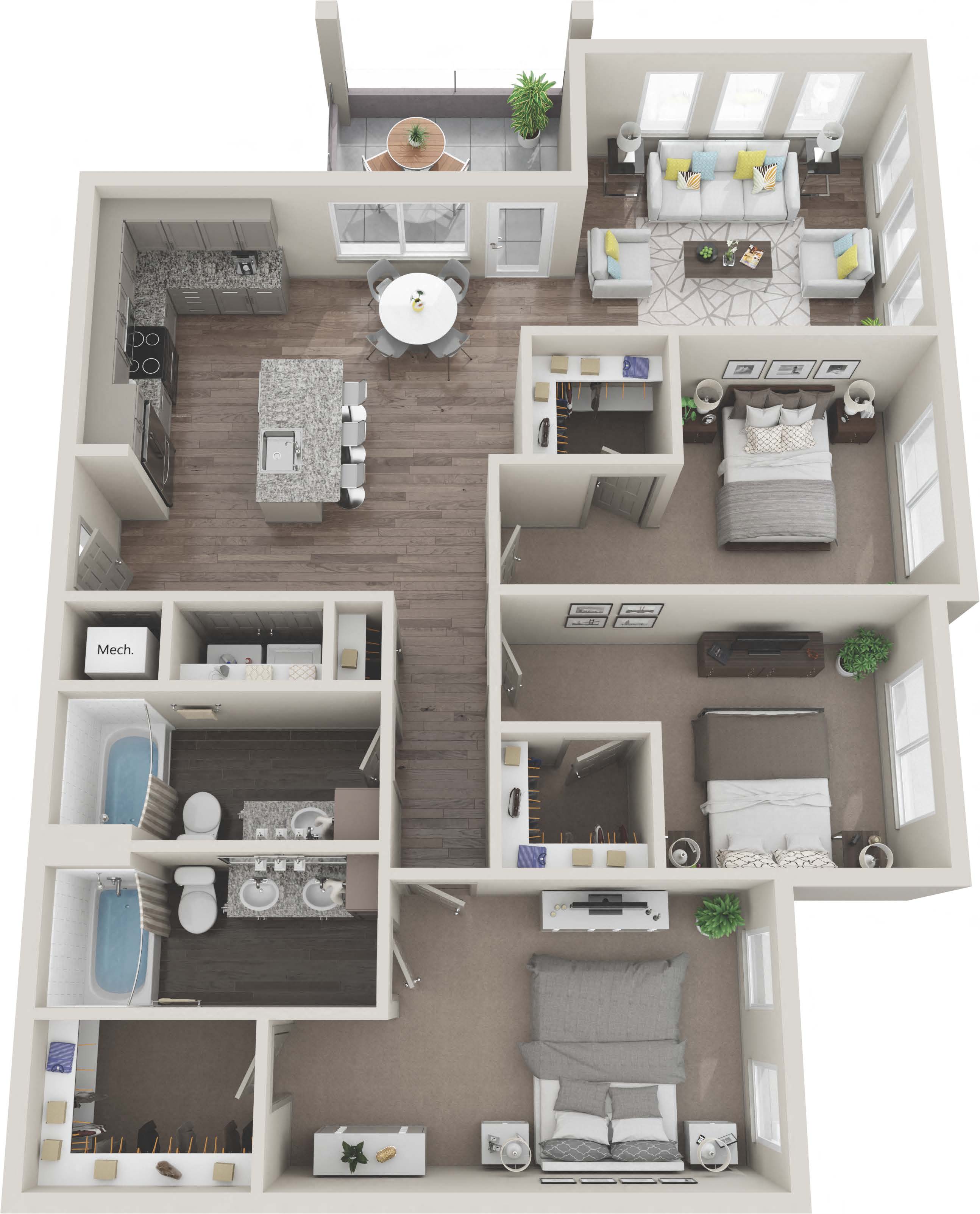 C2 floor plan