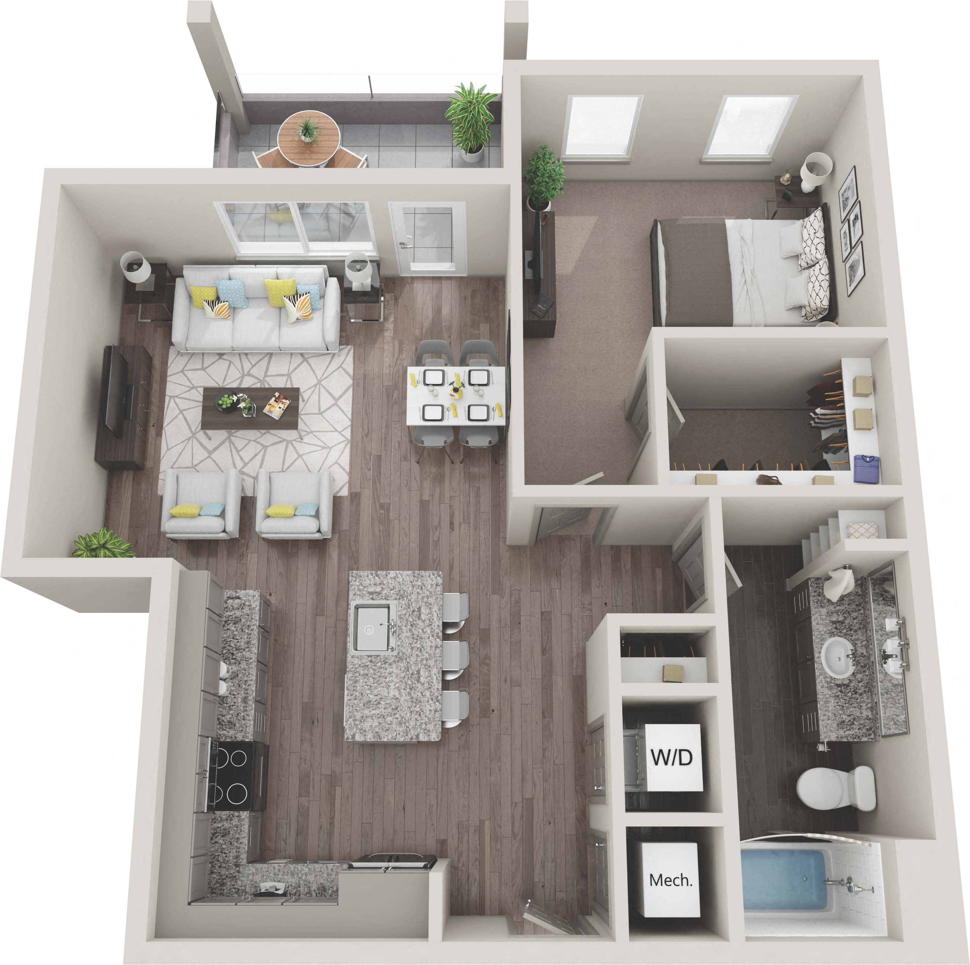A2 floor plan