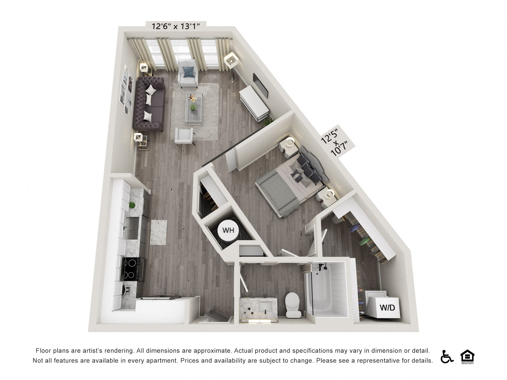 A2 floor plan