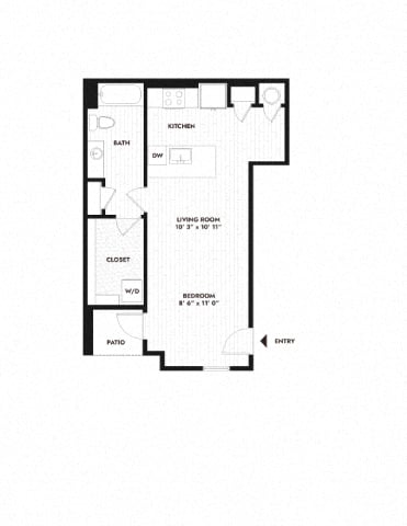 E1 floor plan