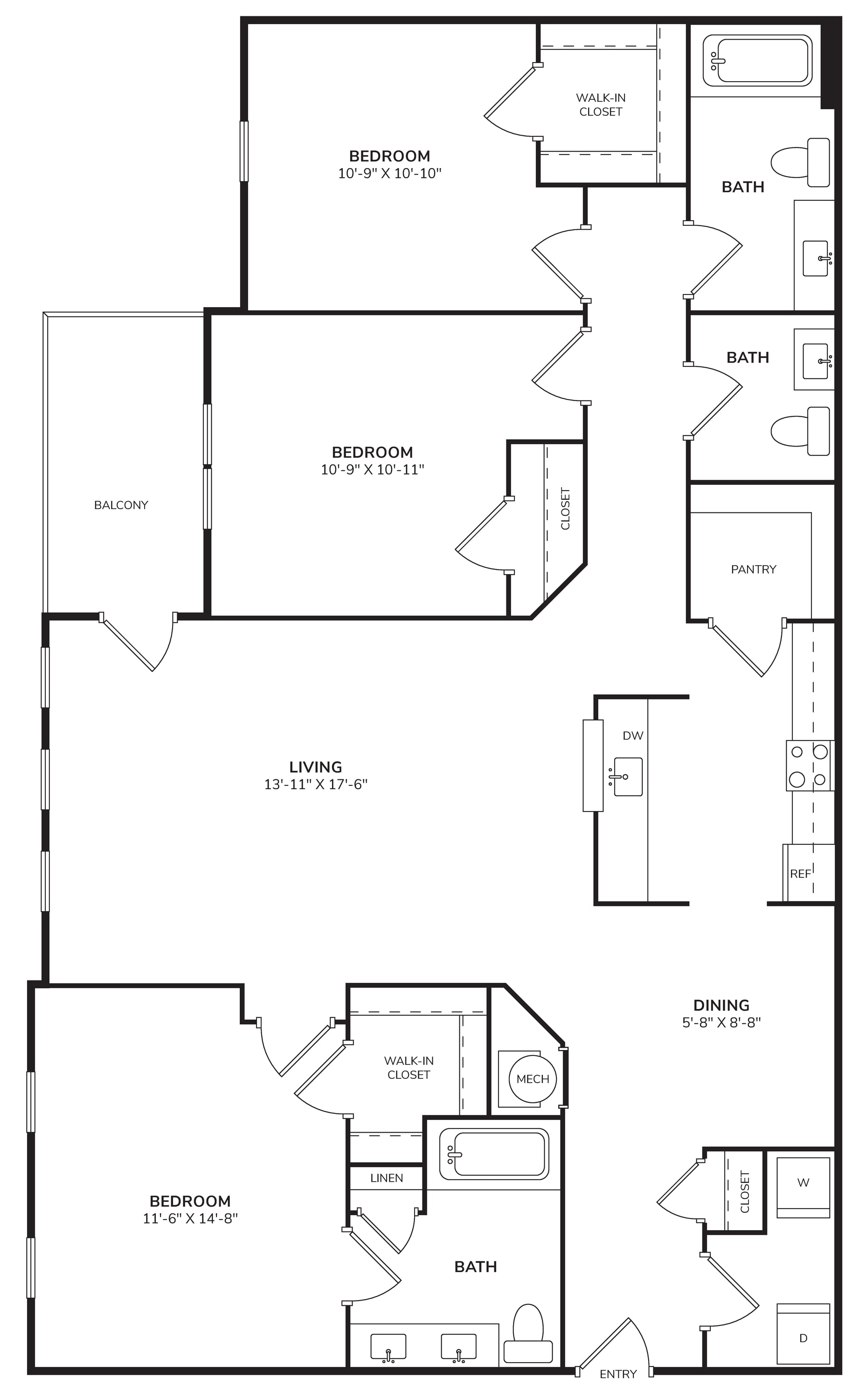 C1 floor plan