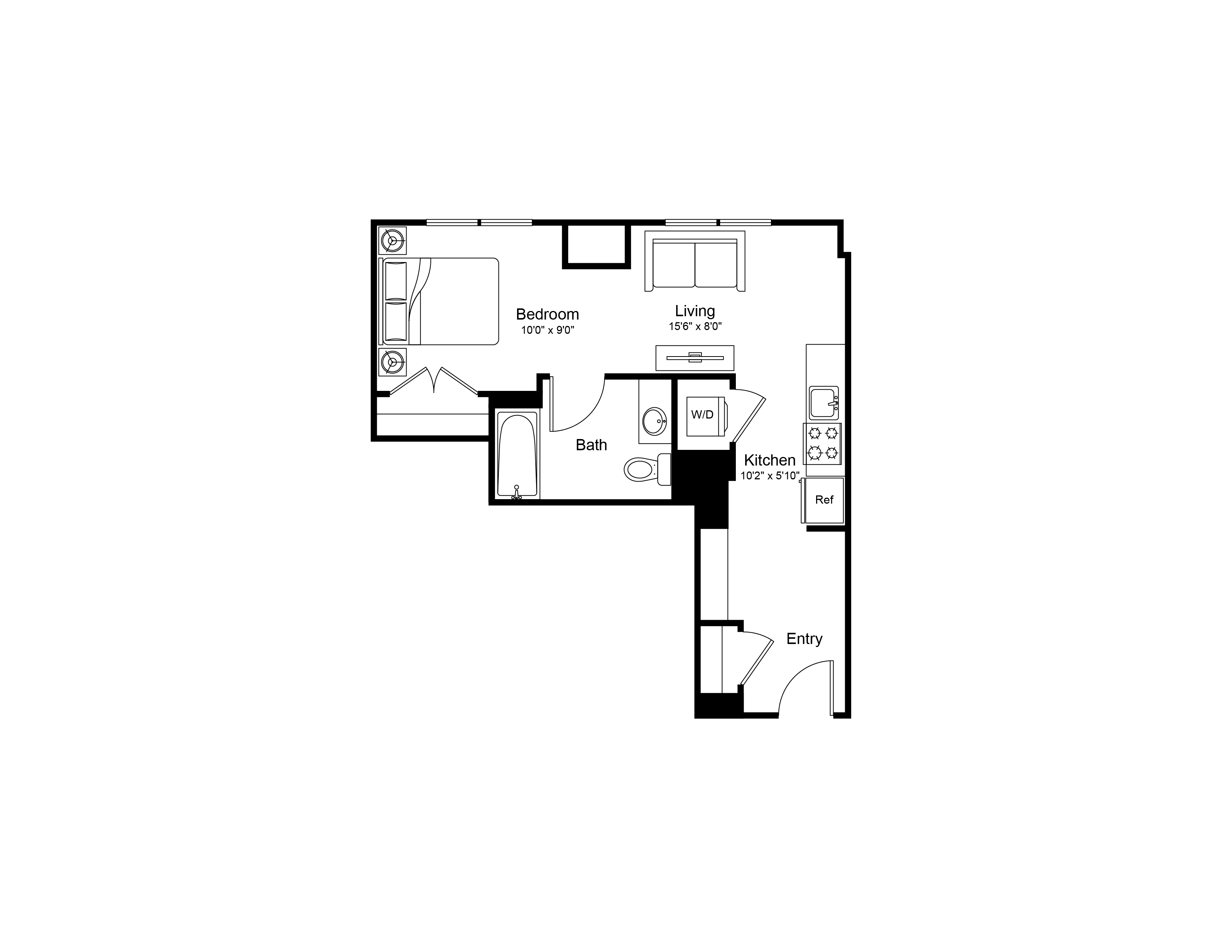 Studio-S3 floor plan