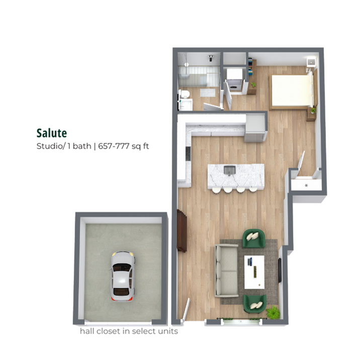 Salute floor plan