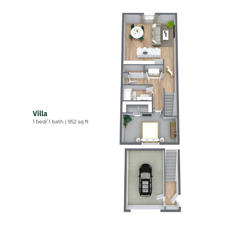 Villa floor plan