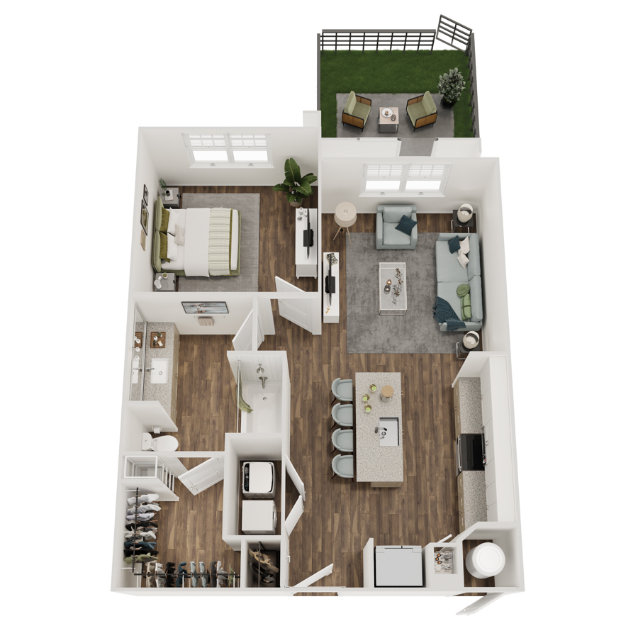 A1 floor plan