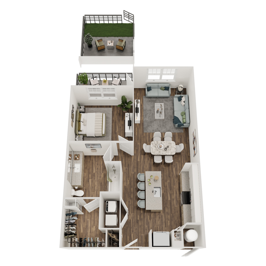 A2 floor plan